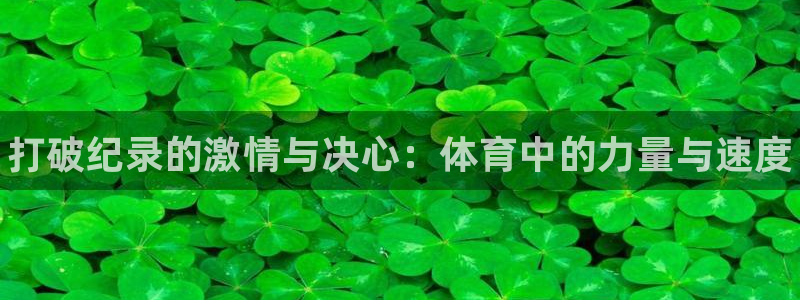 尊龙官网下载联系电话：打破纪录的激情与决心：体育中的